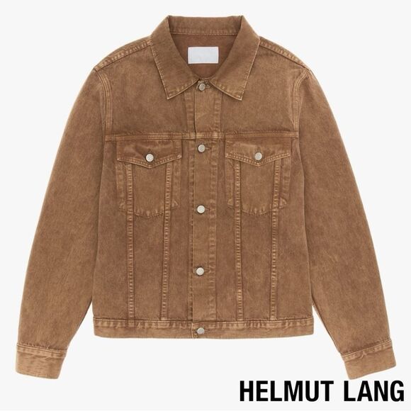 Helmut Lang **NWT** Denim Trucker Jacket in Rust - Picture 6 of 15
